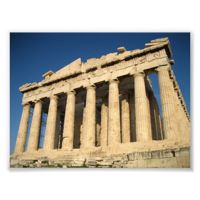 Parthenon Akropolis in Athen Fotodruck (Vorne)