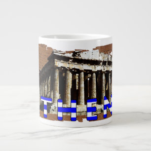 Parthenon Athen Griechenland Jumbo-Tasse