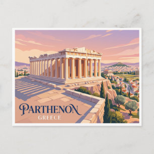 Parthenon Athen Griechenland Postkarte