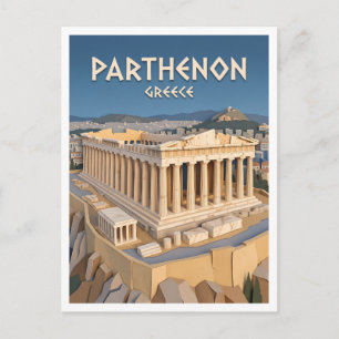 Parthenon Athen Griechenland Postkarte