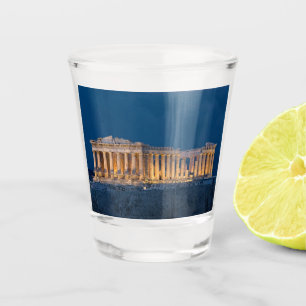 Parthenon Athen, Griechenland Schnapsglas