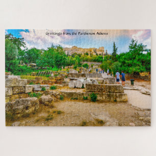 Parthénon Athènes. Puzzle