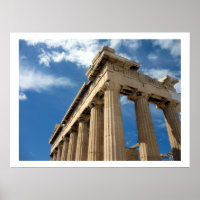 Parthenon blau