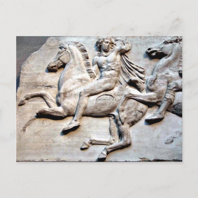 Parthenon Frieze - The British Museum Postkarte (Vorderseite)