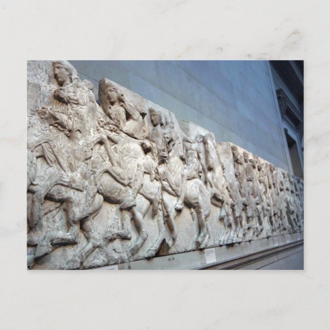 Parthenon Frieze - The British Museum Postkarte (Vorderseite)