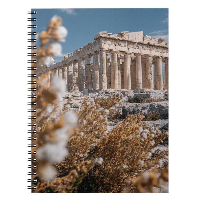 Parthenon im Bloom-Notebook Notizblock (Vorderseite)