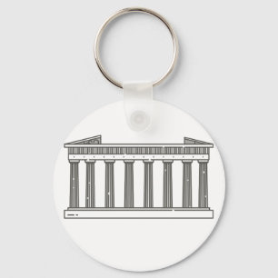 Parthenon of Athens World landmark Schlüsselanhänger