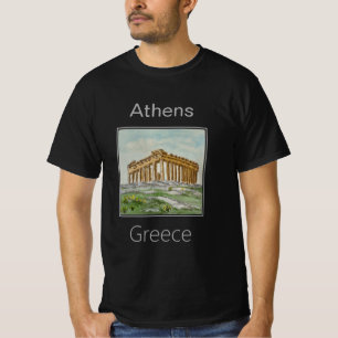 Parthenon Temple, Athen, Griechenland T-Shirt