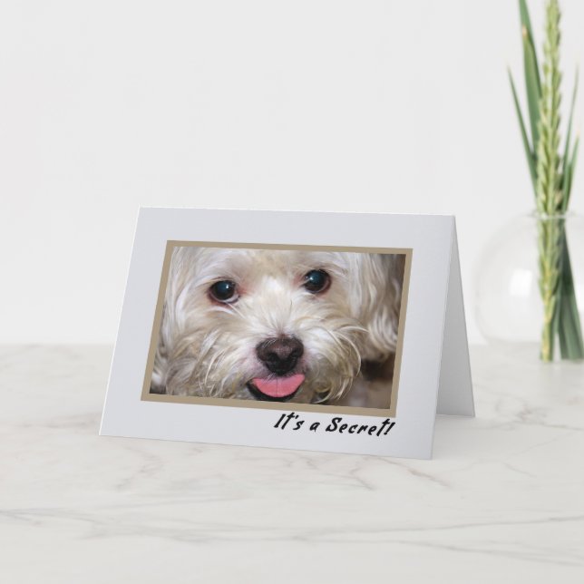 Parti Invitation secret pour son retour du service (Devant)