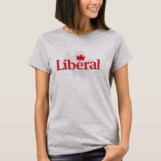 Parti libéral de T-shirt de logo du Canada