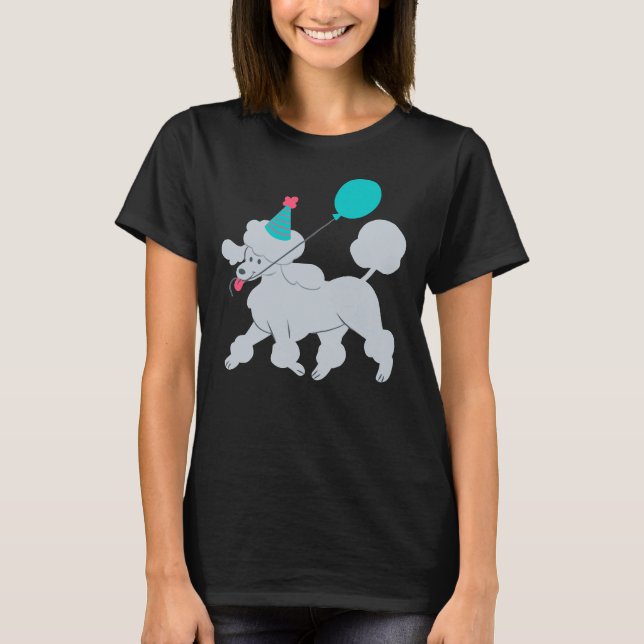 Parti Poodle Parade T-Shirt (Vorderseite)
