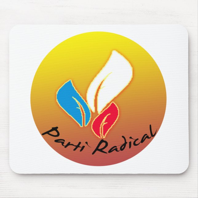 Parti Radical Logo Mousepad (Vorne)