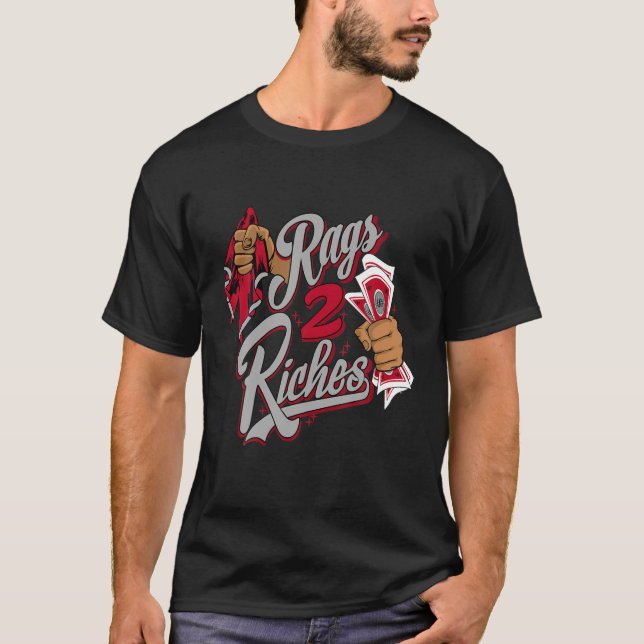 Particle Gray 9S T-Shirt to Match Rag 2 Riches 9 U (Vorderseite)