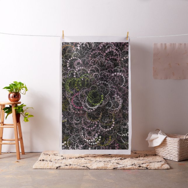particleArt Floral 1 Stoff (Beispiel)