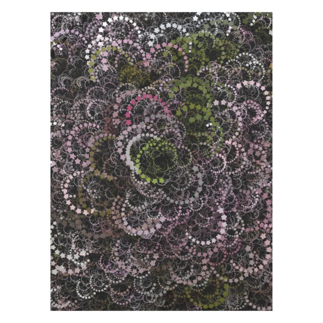 particleArt Floral 1 Tischdecke (Vorderseite)