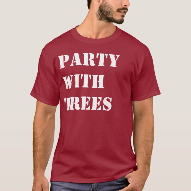 Partie avec le T-shirt d'arbres (Devant)