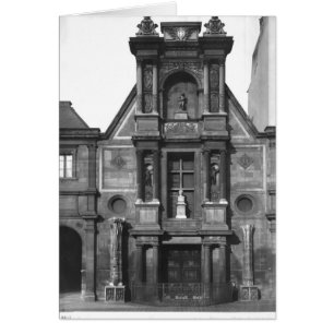 Partie centrale de la façade principale �