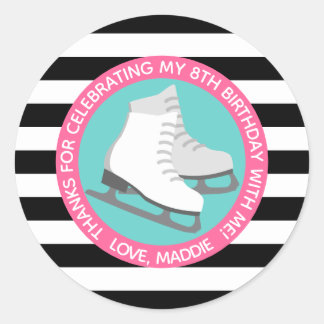 Partie de patinage sur glace Traiter Stickers Stic