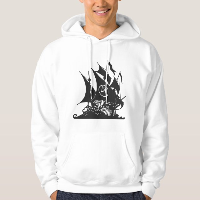 Partie de pirate de sweat - shirt à capuche de (Devant)