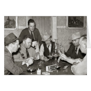 Partie de poker, 1939