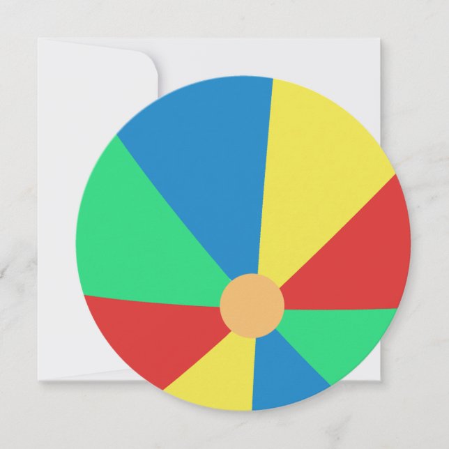 Partie du pool | Invitation à la balle de plage (Devant)