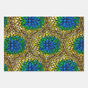 Partie Geschenkpapier Wax Africain Set