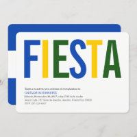 Partie : Invitations : Le Salvador : Drapeau