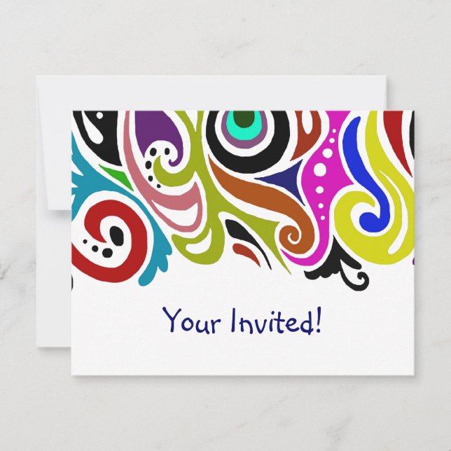 Partie ~ Invitations / RSVP (Devant)