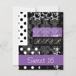 Partie RSVP de sweet sixteen