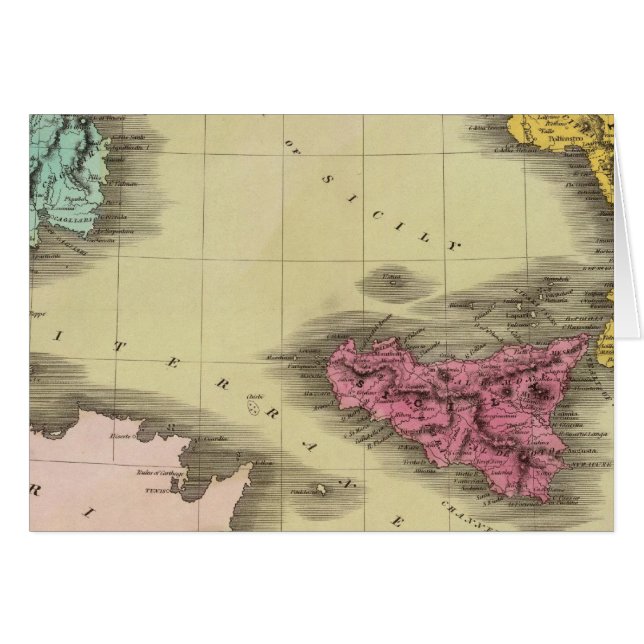 Partie sud de l'Italie (Devant horizontal)