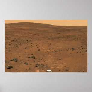 Partielles Seminolpanorama der Mars Poster