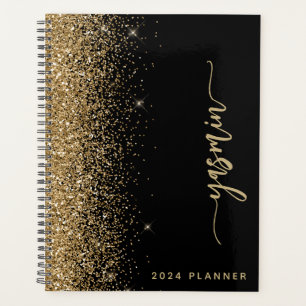 parties scintillant Black Gold personnalisée 2024