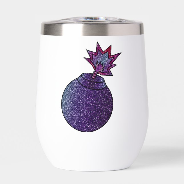 Parties scintillant Bombe Galaxie (Avant)