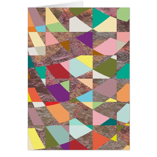 Parties scintillant de couleurs Abstraites (Devant)