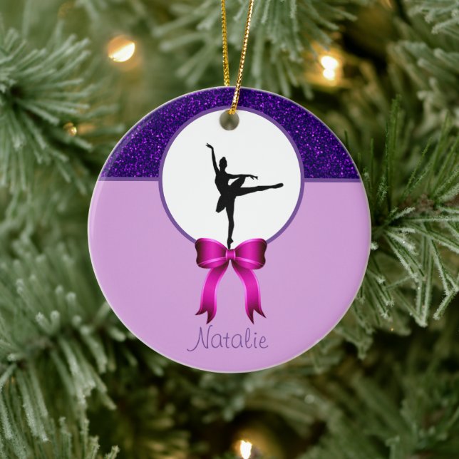 Parties scintillant de danse Ballerina et ornement (Arbre)