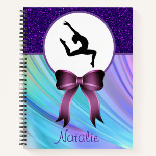Parties scintillant de gymnastique et Carnet de Bo