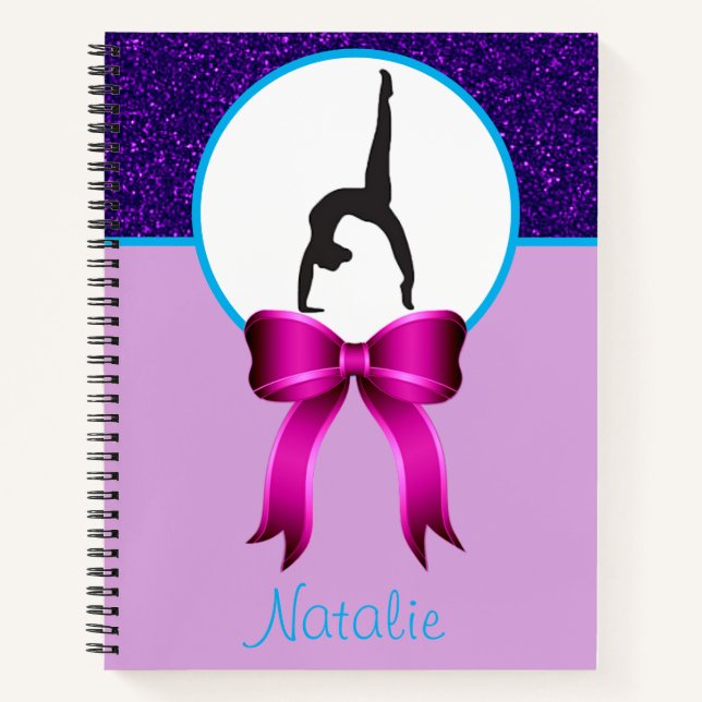 Parties scintillant de gymnastique et Carnet de Bo (Devant)