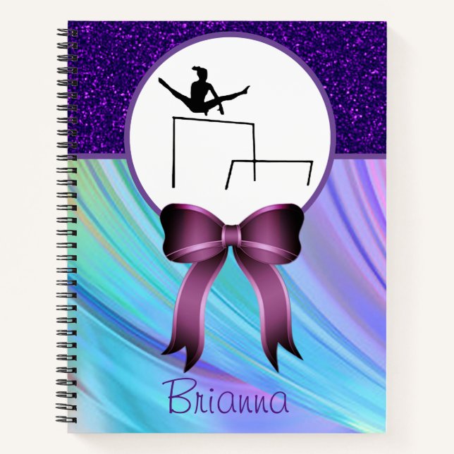 Parties scintillant de gymnastique et Carnet de Bo (Devant)