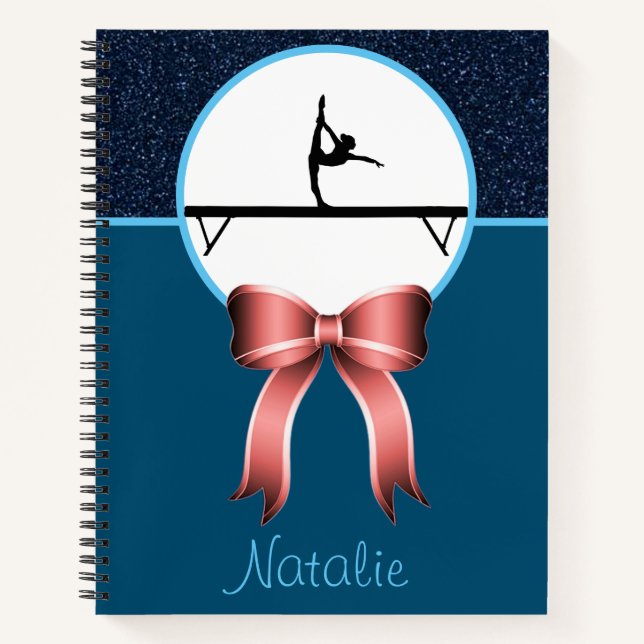 Parties scintillant de gymnastique et Carnet de Bo (Devant)