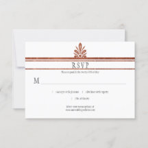 Parties scintillant en cuivre style Art déco RSVP