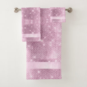 Parties scintillant et brillant Motif rose ID671