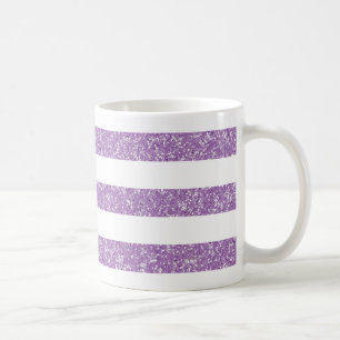 Parties scintillant étincelante Stripes Mug