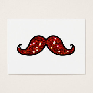 Parties scintillant IMPRIMÉE FUNNY RED MUSTACHE