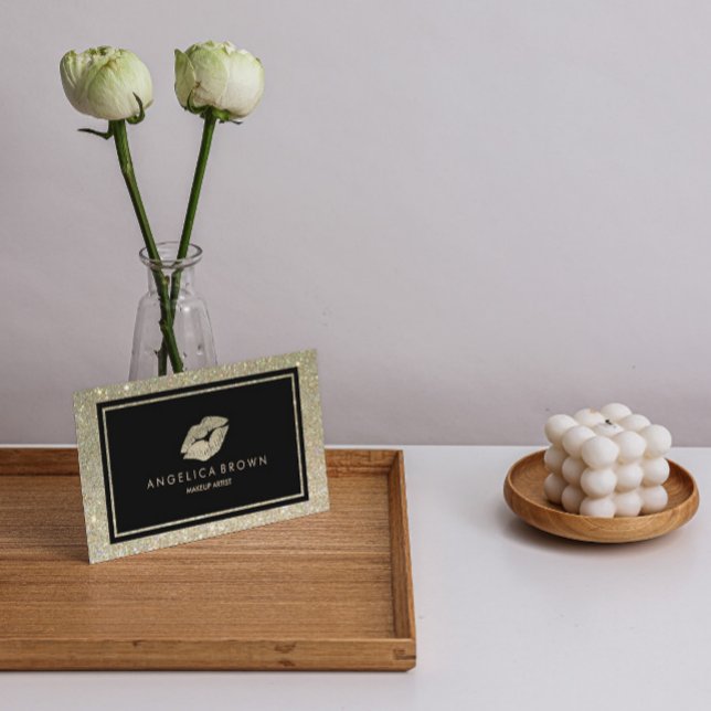 Parties scintillant Lips maquillage Artiste Carte  (Créateur téléchargé)