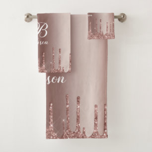 Parties scintillant Monogram Rose Gold