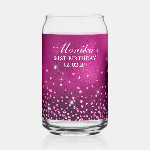 Parties scintillant rose chaud Pink Foil 21e anniv