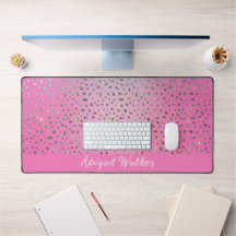 Parties scintillant rose Cheetah Imprimer