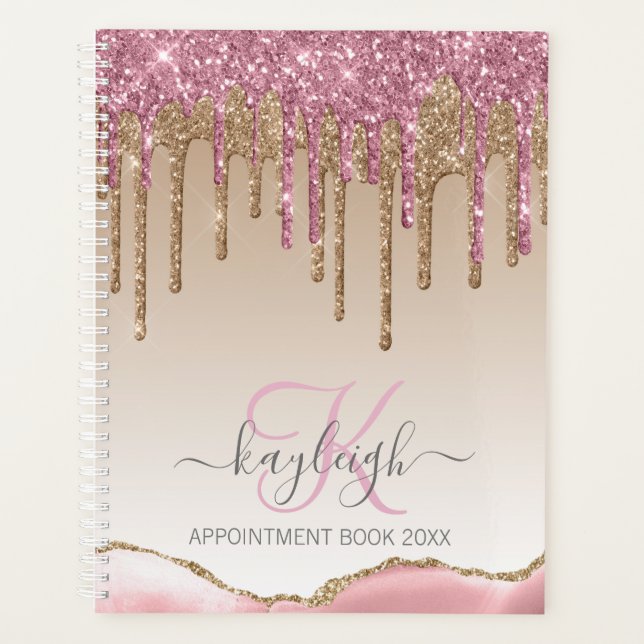 Parties scintillant Rose d'or filles perches Ombre (Devant)