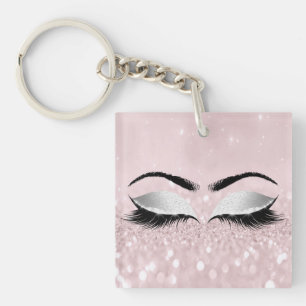 Parties scintillant rose Grey Lashes de maquillage