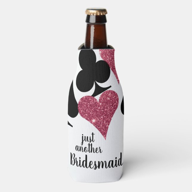 Parties scintillant rose Vegas Bridesmaid Glacière (Bottle Devant)